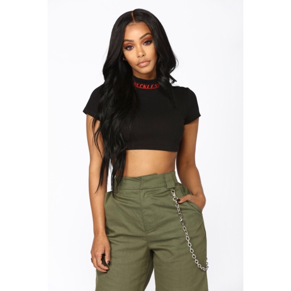 Fashion Nova All Kinds of Reckless Top